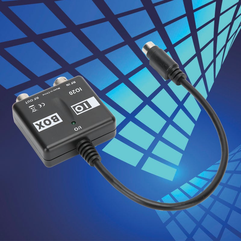 IO-LINK RF Modulator Converter with TV-Link RF Output for SkyHD TV Box - High Quality ABS Material Designed for Home Distribution System TV Video Conversion - Image 5