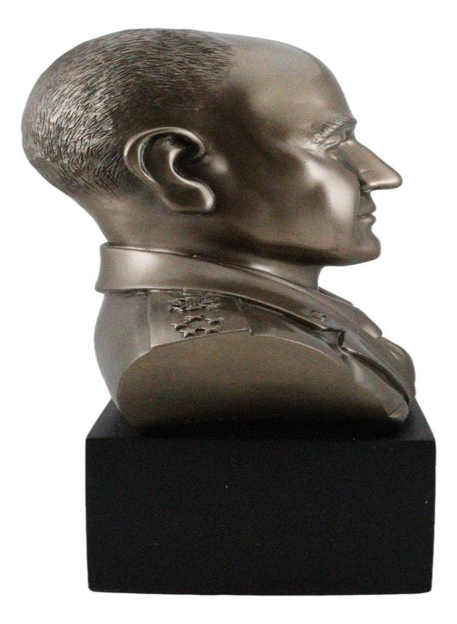 Ebros Gift Realistic Replica Historical Sculpture of 34th USA President Dwight Eisenhower Portrait 3D Bust Figurine in Museum Gallery Quality Finish for Republican Party Educational Library Accent - Image 5