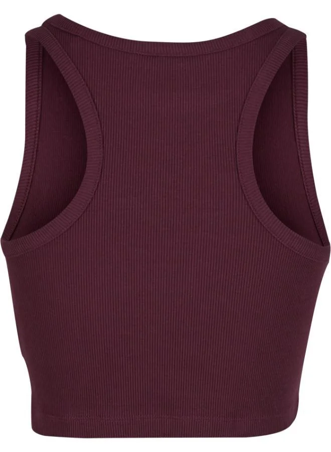 Karl Kani Small Signature Essential Racerback Ribbed Top