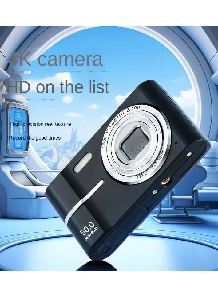 Generic Digital Camera, 50MP Full HD 1080P Camera with 16x Zoom Anti-Shake, Compact Camera for Teens Girls Boys, Kids Camera with 32GB SD Card  - Image 1