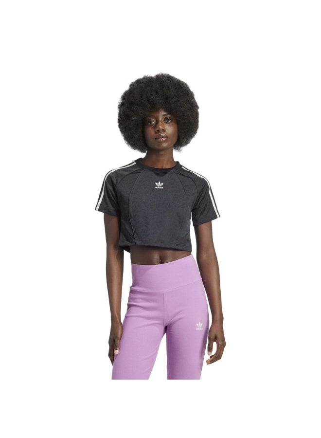 Adidas BABY JERSEY TOP Black Originals Women JERSEYS - Image 4