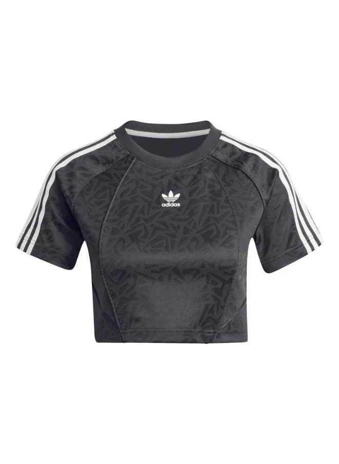 Adidas adidas BABY JERSEY TOP Black Originals Women JERSEYS