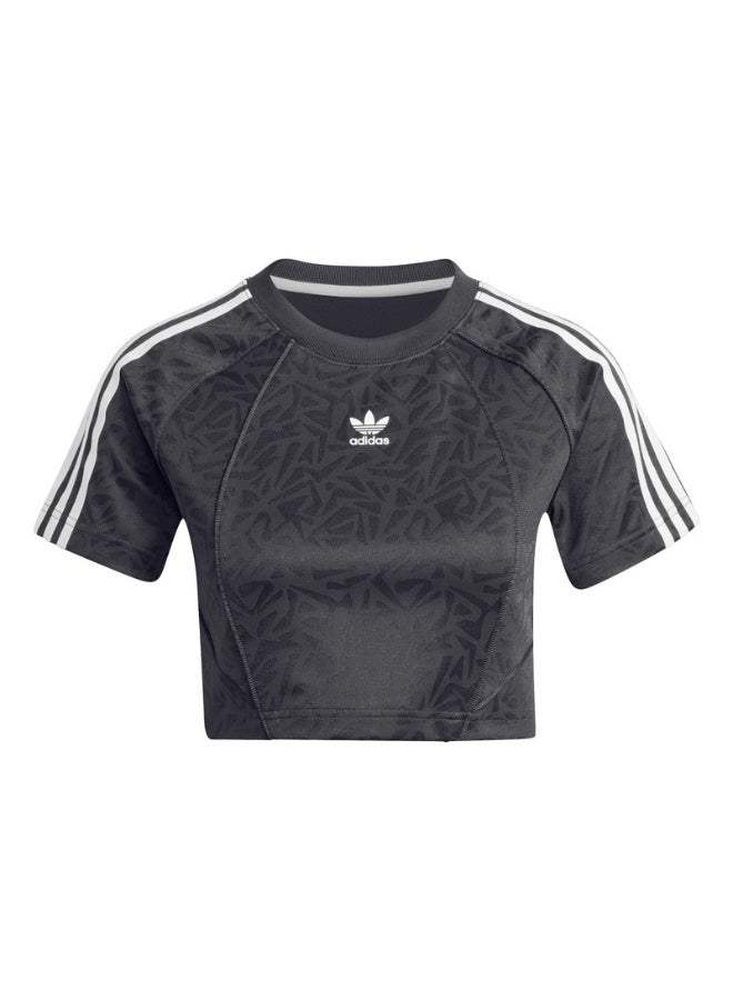 Adidas BABY JERSEY TOP Black Originals Women JERSEYS - Image 2