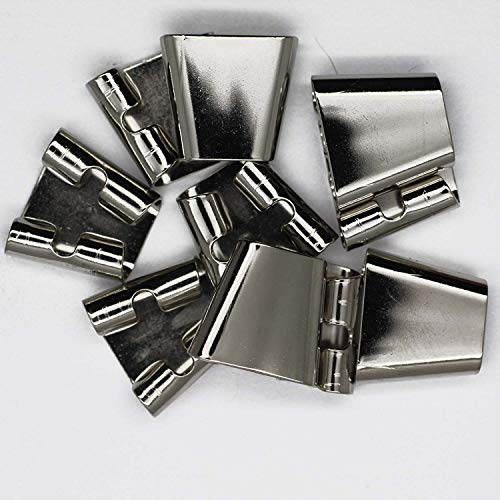 SeedBeadExplosion Blank Bolo Tie Slides Pack of 10 Silvertone - Image 1
