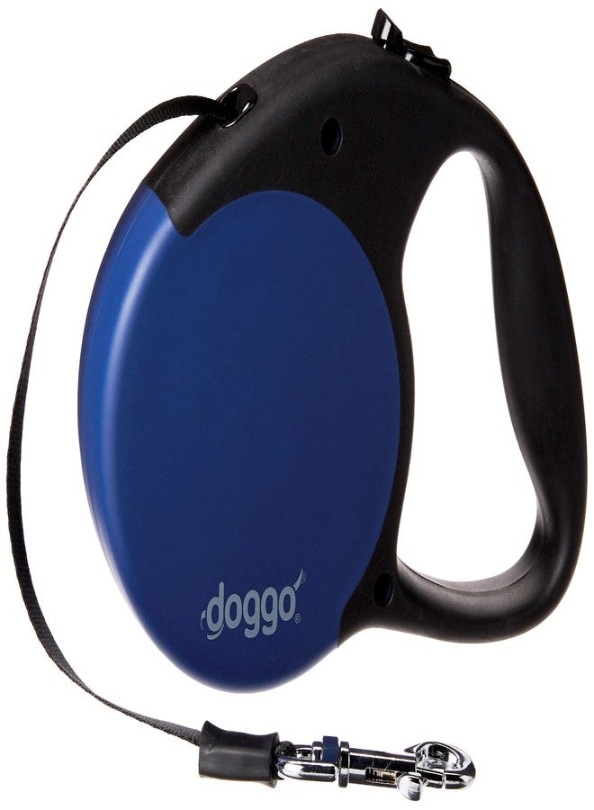 جو دوج مقود قابل للسحب من goDog Doggo للاستخدام اليومي، طول 5 أمتار، مقاس متوسط، أزرق - Image 1