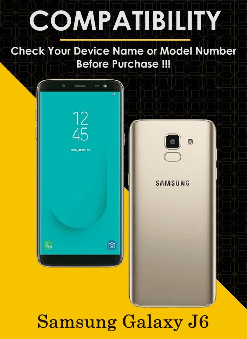 AINA 5 Pieces Tempered Glass Screen Protector 5D Designed For Samsung Galaxy J6 Full Glue Edge to Edge Full Screen Coverage And Bubble Free - Image 3