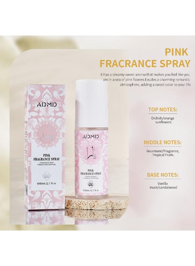 أ.د.م.د.م.د ADMD عطر العطر غير الكحول وردي الرش - Image 1