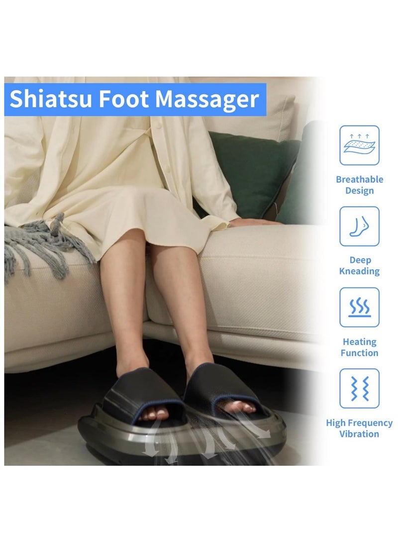 Ru syanl Foot Massager Machine with Heating Deep-Kneading Compression Shiatsu Promotes Blood Circulation for health and Relaxation for Women Men Dad Mom Elder  - Image 2