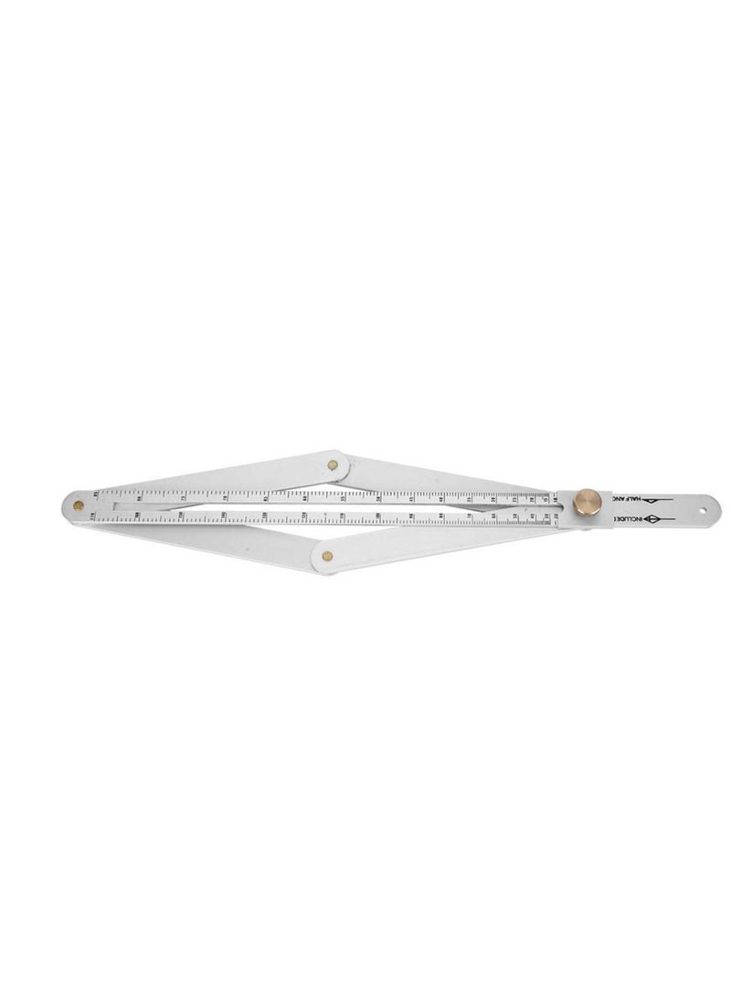 Excefore - Construction Protractors, Angle Protractor Angle Finder Ruler, Stainless Steel Protractor 0-170° Degrees, Universal Goniometer Angle Finder Tool for Carpenter, Diagonal Ceiling Profiler - Image 1