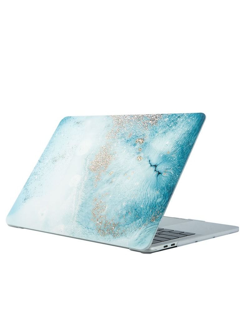 Loquat Suitable For MacBook Frosted Painted Marble Shell Protective Case 
