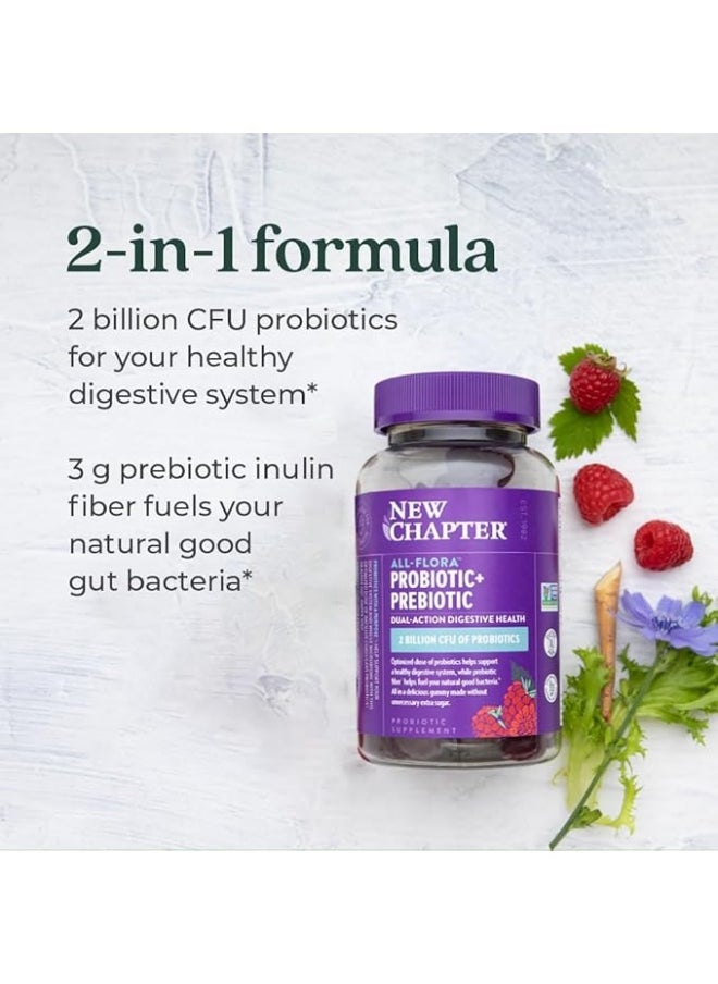 New Chapter Nc All Flora Probiotc+Prebiotc Gummy 60S  - Image 4