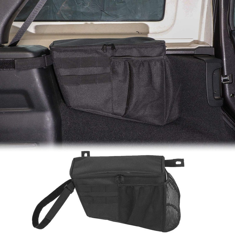 RT-TCZ Trunk Organizer, Driver Side Storage Bag Accessories for 2018-2023 Jeep Wrangler JL 4-Door - Image 1