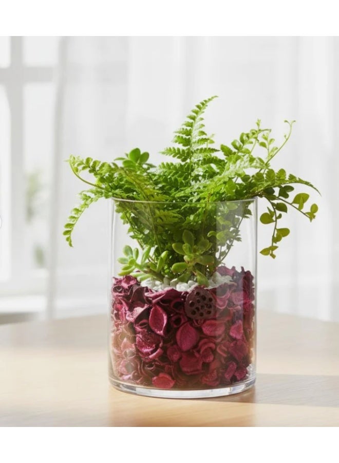 AKDC Aroma Decor Premium Artificial Dried Leaves Potpourri – Soft Pink Color – 400 g Stylish Home Potpourri Collection - Image 2