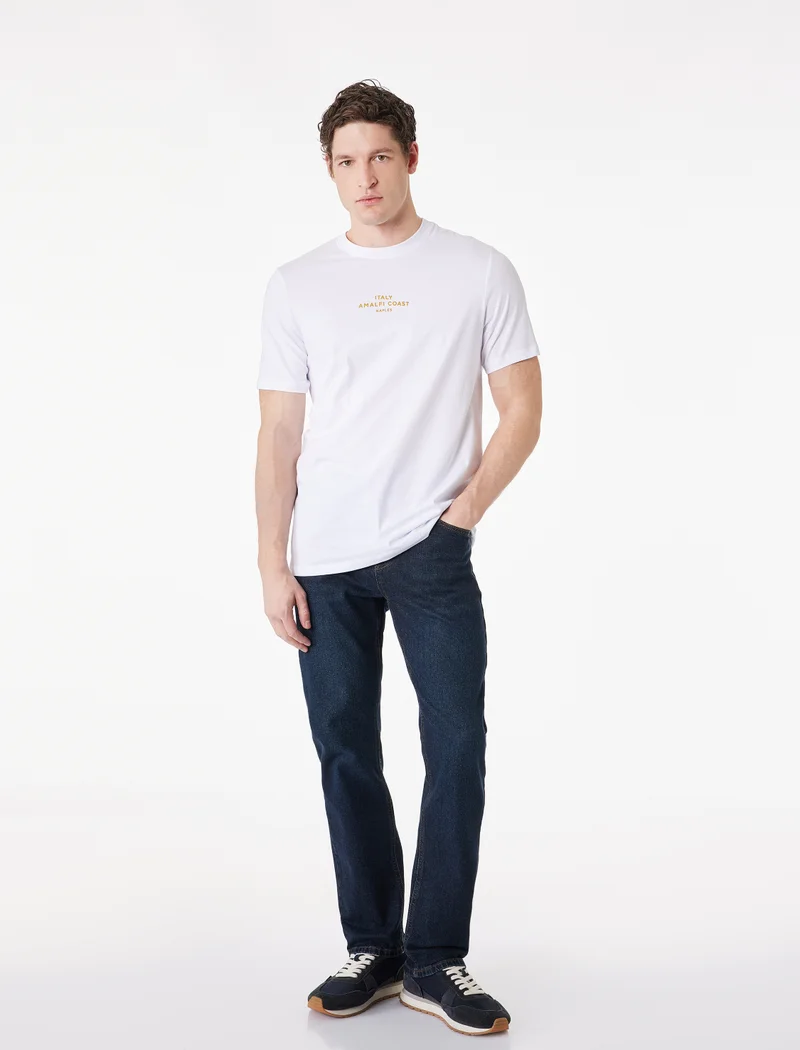 KOTON Back Printed T-Shirt