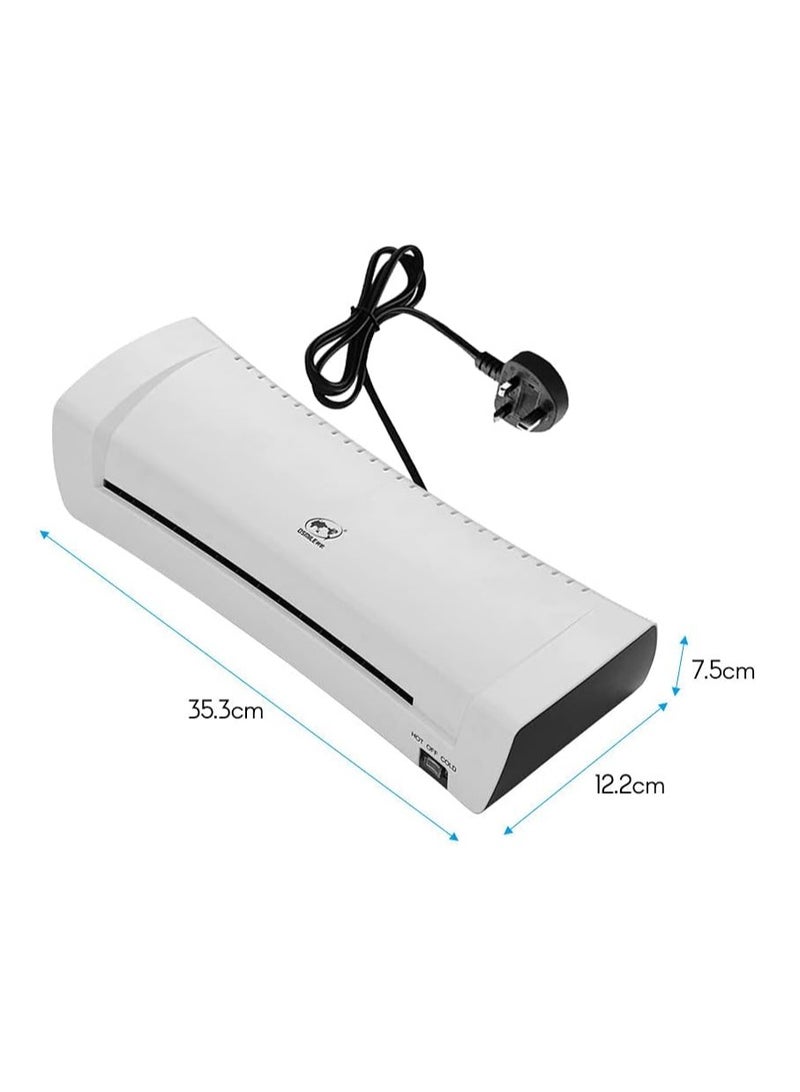 Laminating Machine for Home, Office and School, Thermal Laminator Machine For Document Photo Picture Certificate, 2-4 Minutes Preheating, Compact Design - Image 3