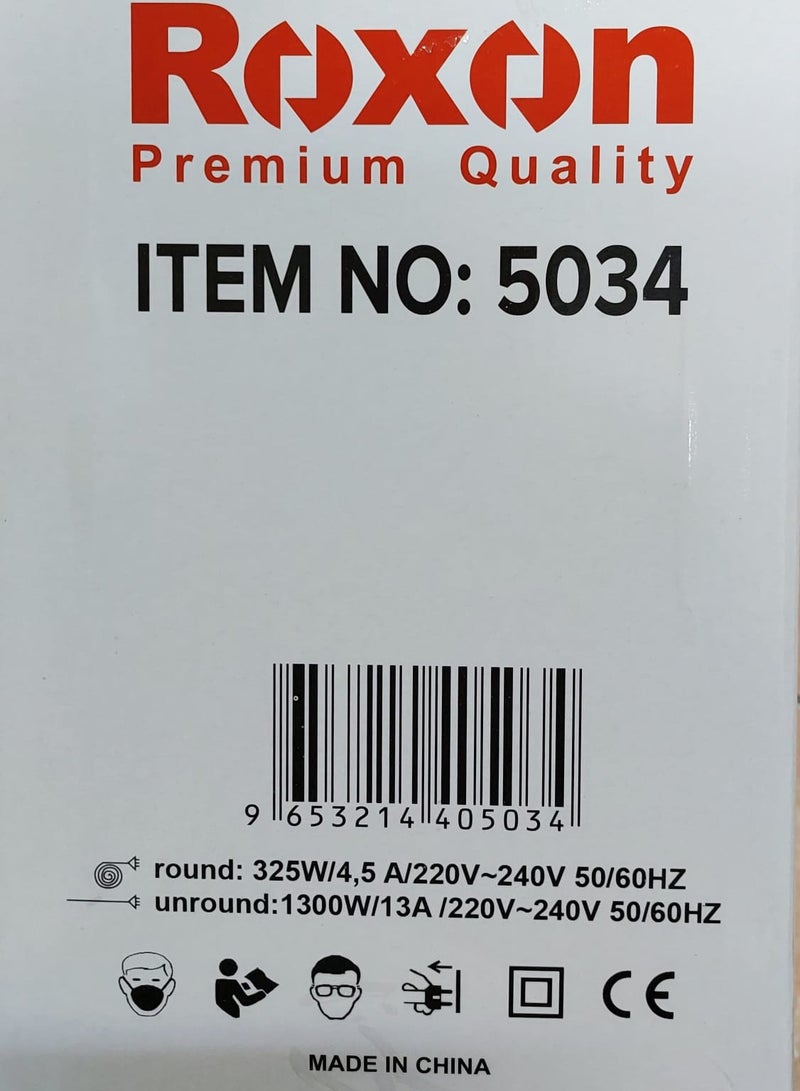 روكسون بكرة تمديد كابل فضي 50 متر روكسون - Image 4