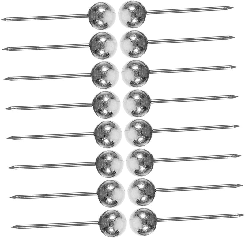 VILLCASE 200 Pcs Heavy Duty Plastic Push Pins for Cork Board Map Calendar Photo - Image 1