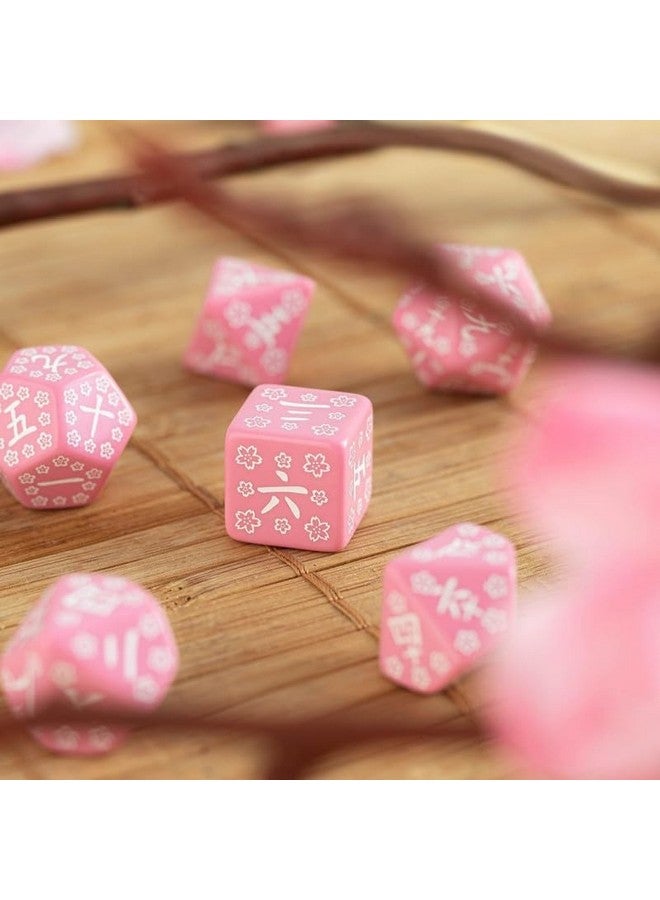 Q WORKSHOP Q-Workshop Japanese Dice Set: Sweet Spring Memory - Image 4