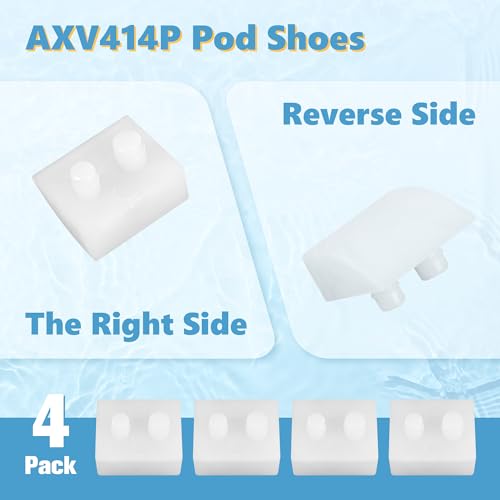 Funmit AXV414604WHP Wing and Pod Shoe Combo Maintenance Kit Replacement for Hayward Navigator Automatic Pool Vac Cleaners - Image 4