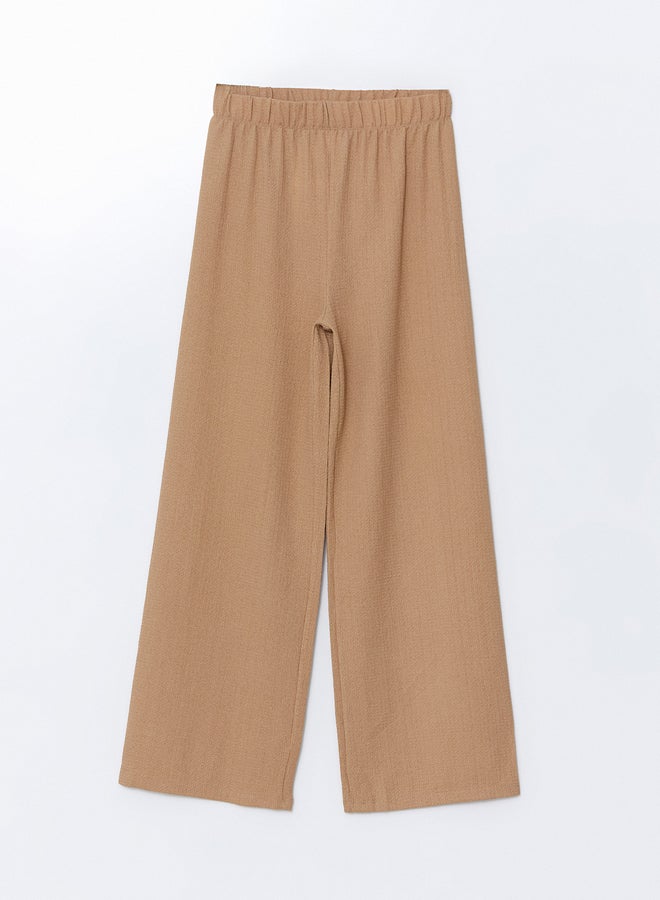 LC WAIKIKI Elastic Waist Textured Women's Trousers  - Image 5