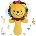 RIY Soft Baby Rattle Toys Plush Stuffed Animal Hand Rattles for Toddlers Girls Boys Development Infant ToysLion - Image 2