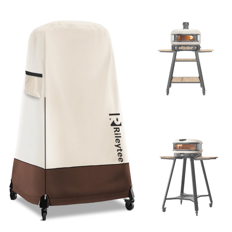 Rileytee Pizza Oven Cover for Gozney ArcArc XLDomeDome S1 Pizza Oven with StandOutdoor Heavy Duty 600D Waterproof Dustproof Pizza Oven Cover - Image 2