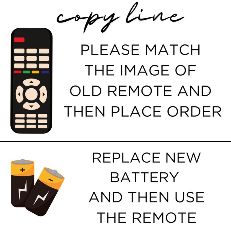 QUICK CLICK GOODS Compatible Hathway Set-Top Box Remote (Please Match Image with Your Old Remote) (Anda shap Compatible Hathway Set Top Box) - Image 2