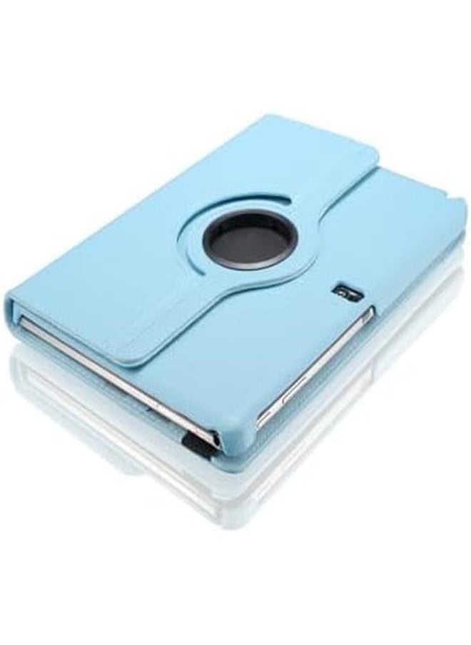 erorex - Case For Samsung Note Pro 12.2 Inch Sm P900 T900 T905 Tablet Case 360 Degree Rotation Smart Slim Folding Folio Cover For Samsung Note Pro 12.2 Inch P900 P901 Cover With Auto Wake Sleep Sky Blue - Image 1