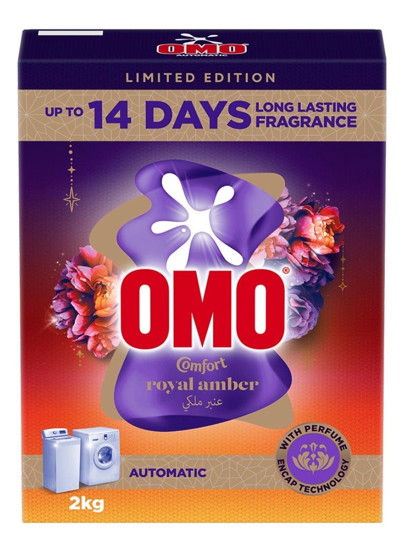 Omo Automatic Detergent Powder Royal Amber Ramadan Limited Edition 2kg - Image 1