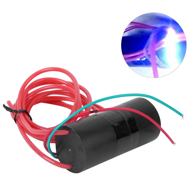 High-Voltage Generator 6V-12V Input 500KV Output - Tesla Coil Principle Compact Size High Efficiency Stable Performance for School Scientific Experiments Electronic Devices Science Small Productions - Image 3