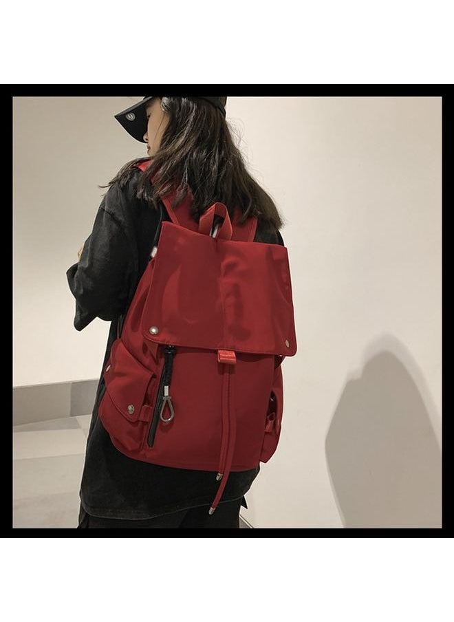 Y&D Student schoolbag large capacity shoulder bag college wind couple leisure backpack shoulder bag Korean ins schoolbag  - Image 3