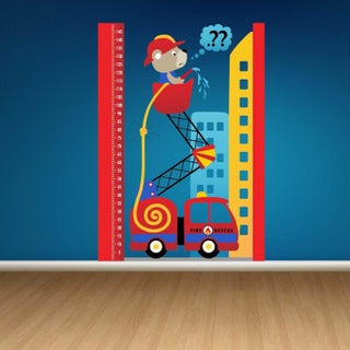 Kt Decoration Kt Decor Fire Driver Confused Teddy Bear Height Gauge Sticker - pzsku/Z234745CC02553705DF96Z/45/_/1725793015/2ce09a85-43df-459e-a58d-68da4ed0f026