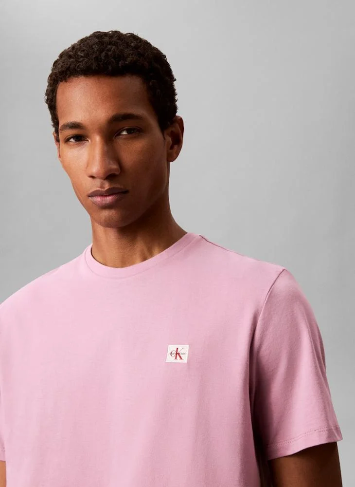 Calvin Klein Jeans  Woven Label Jersey T-Shirt for Men | Best Price UAE