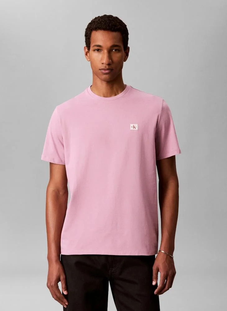 Woven Label Jersey T-Shirt