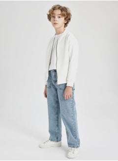 DeFacto Regular Fit Bomber Collar Cardigan  - Image 5
