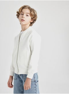DeFacto Regular Fit Bomber Collar Cardigan  - Image 3