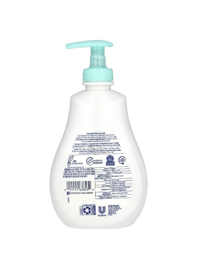 Dove دوف، بيبي، عناية بالبشرة الحساسة، غسول مضاد للحساسية، خالي من العطور، 13 أونصة سائلة (384 مل) - Image 2