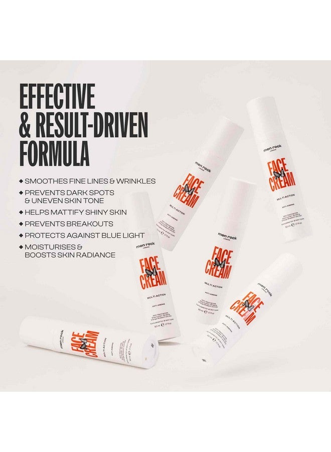Men Rock Niacinamide Face Moisturiser for Men - Targets Fine Lines & Wrinkles, Deeply Moisturises for Healthy, Radiant Skin - Enriched with Shea Butter - 50 ml - Image 5
