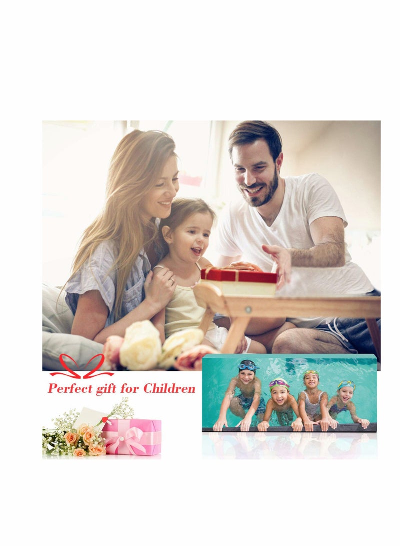 Excefore Kids Swimming Goggles, 2 Pack No Leak Adjustable Straps HD Silicone Anti Fog Kids Swim Goggles, UV Protection, Waterproof, Comfortable Fashion for Boys Girls (Age 6-14) - Image 5