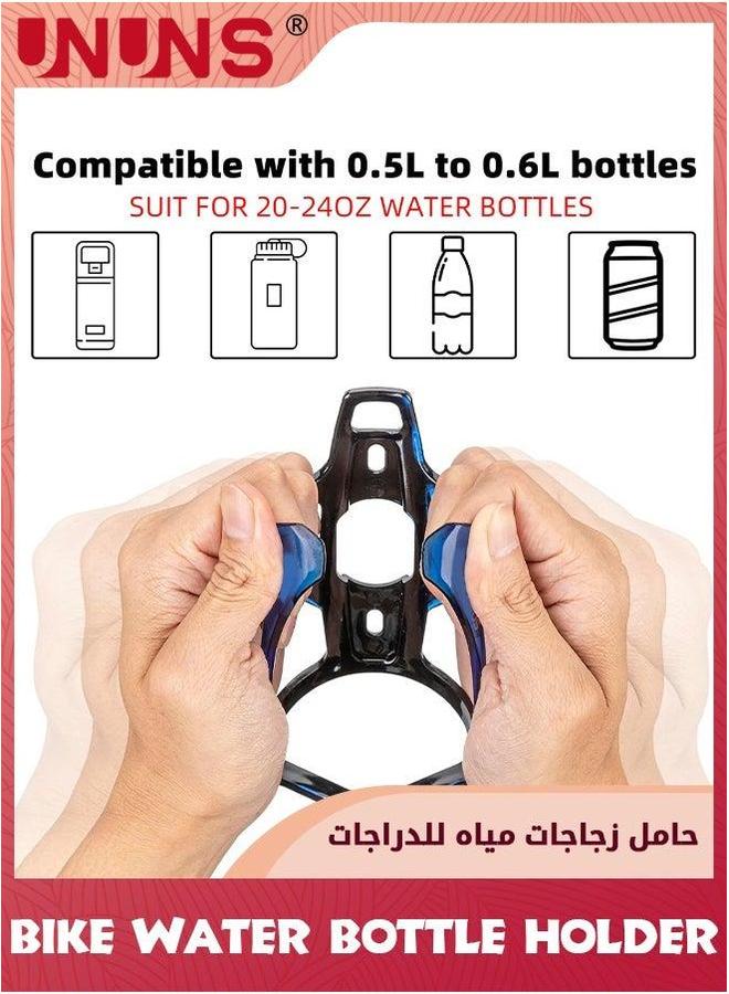 يو إن يو إن أس Bike Water Bottle Holder,2 Pack Ultra-Light Bicycle Cages With Screws Tool,Universal Motorcycle Cup Holder,Drink Holder Rack For Motorbike Road Mountain Bikes Ebike,Cycling Accessories - Image 5