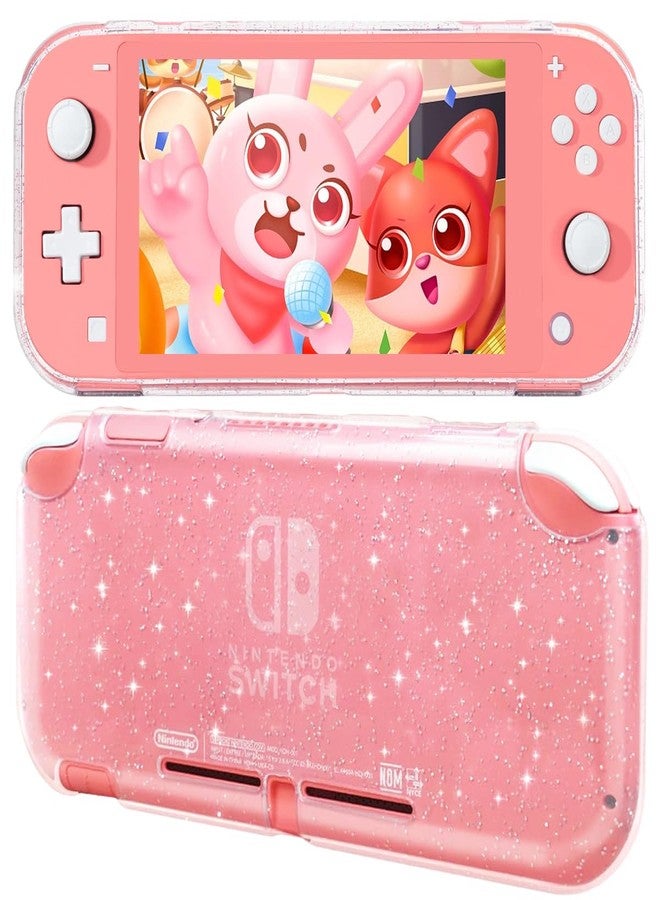 Sunmike Switch Lite Case for Nintendo Switch Lite, Protective Case Cover for Nintendo Switch Lite Games Shockproof TPU Slim Skins Protective Cover Switch Lite Accessories Case Protector - Crystal Glitter - Image 1