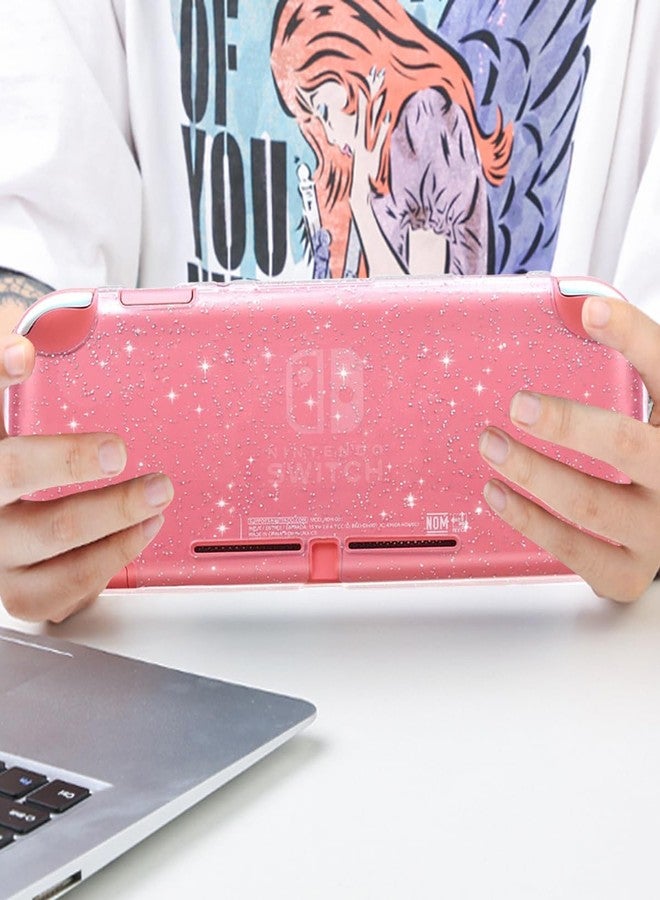 Sunmike Switch Lite Case for Nintendo Switch Lite, Protective Case Cover for Nintendo Switch Lite Games Shockproof TPU Slim Skins Protective Cover Switch Lite Accessories Case Protector - Crystal Glitter - Image 4