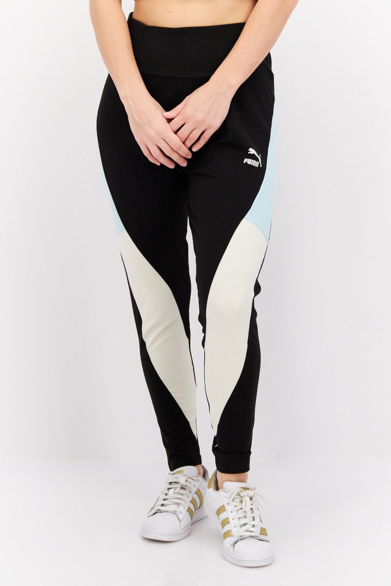 PUMA Women Tight Fit High Rise Training Leggings, Black - Image 1