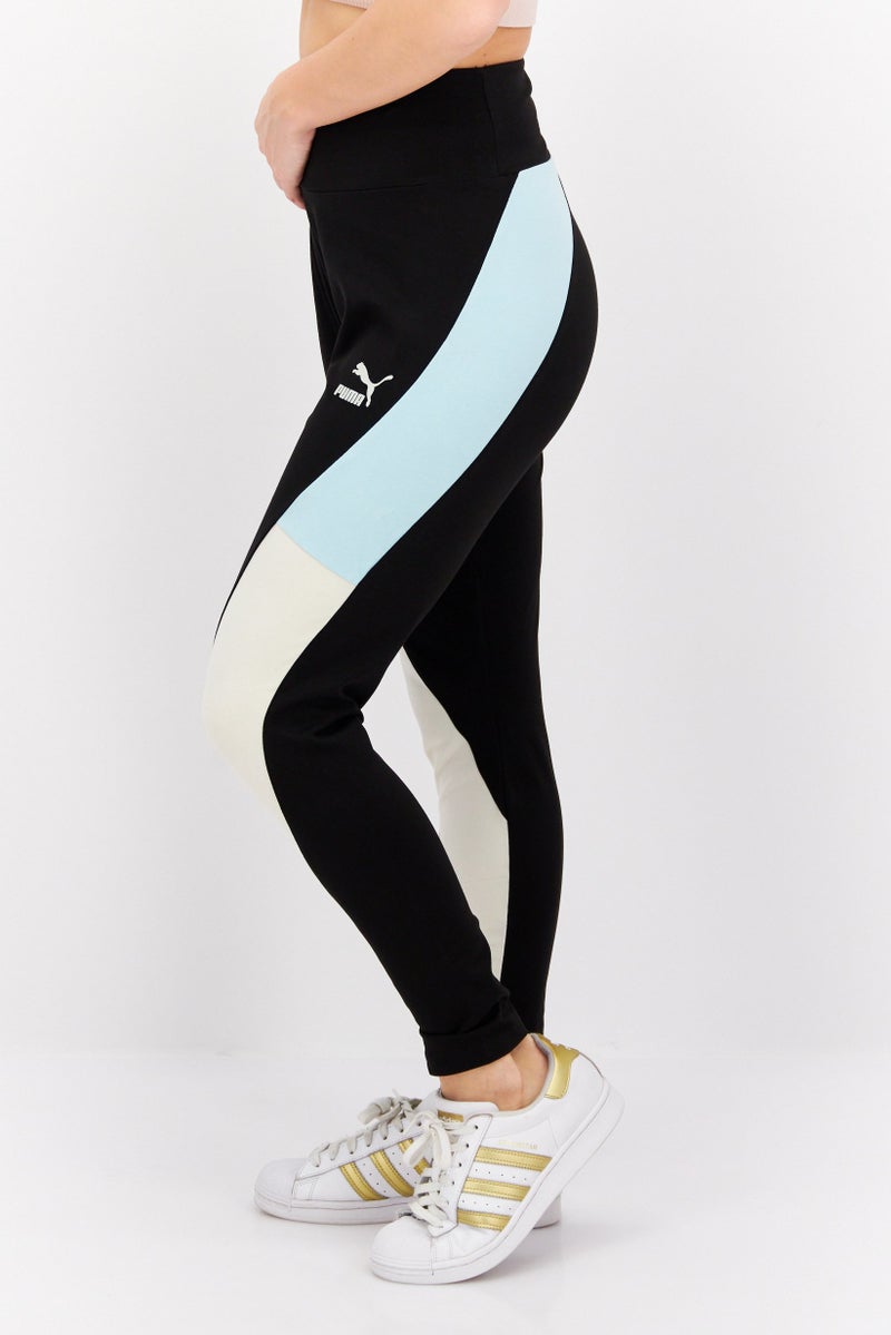 PUMA Women Tight Fit High Rise Training Leggings, Black - Image 2