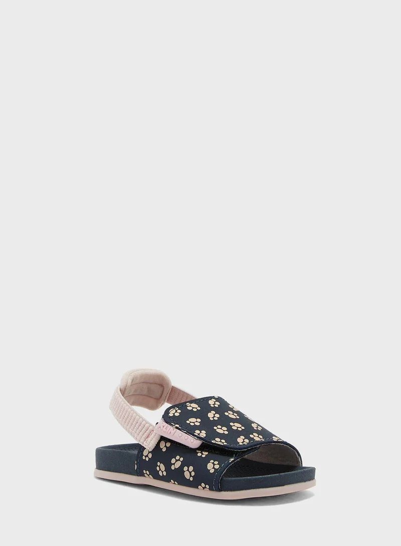 كلين صندل سهل الارتداء مزين بطبعة للأطفال