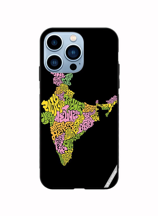 VR CREATIVE Protective Case Cover For Apple iPhone 13 Pro Indian States Name Design Multicolour - Image 1