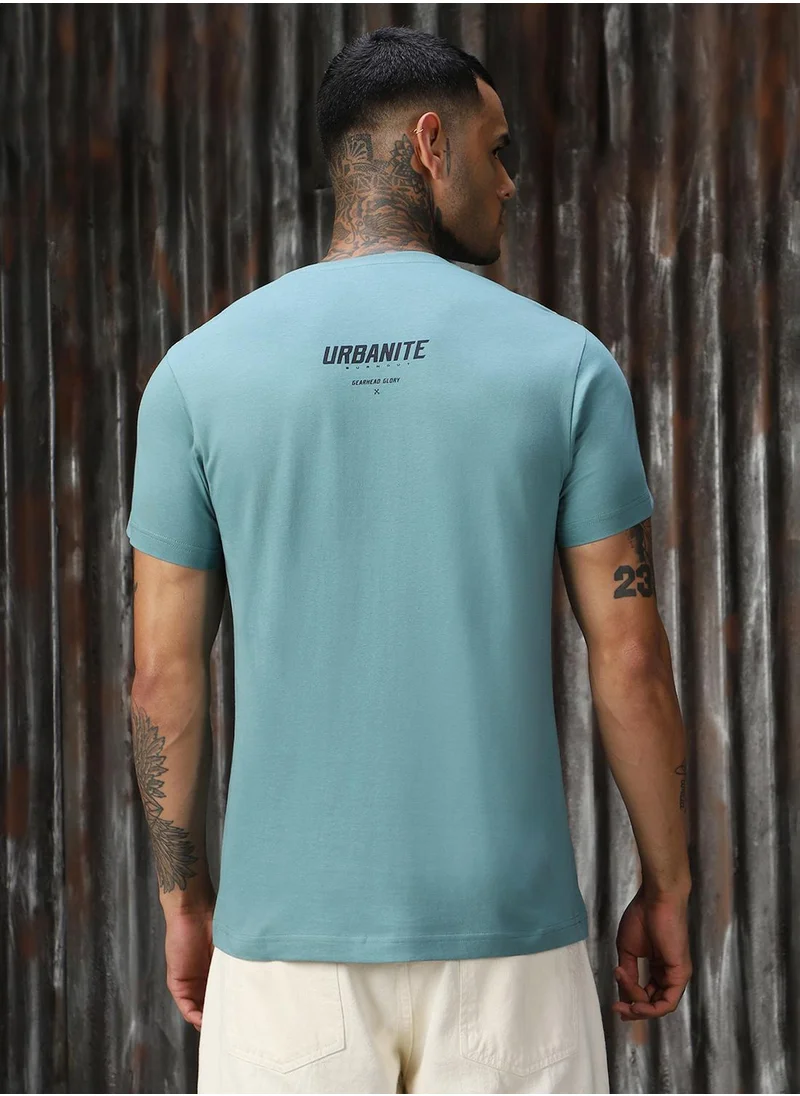 هاي ستار Men Blue Tshirts