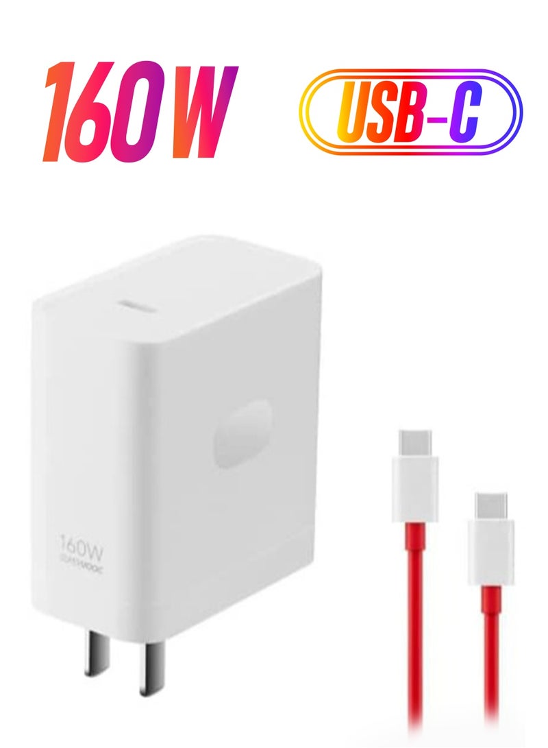 OnePlus Supervooc Power Adapter 160W White - Image 1