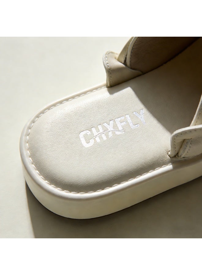 Men's Flat And Comfortable Slippers In The Arabic Style, Casual Slippers That Are Easy To Wear, Hand-Embroidered Slippers With A Unique Design. - Image 3