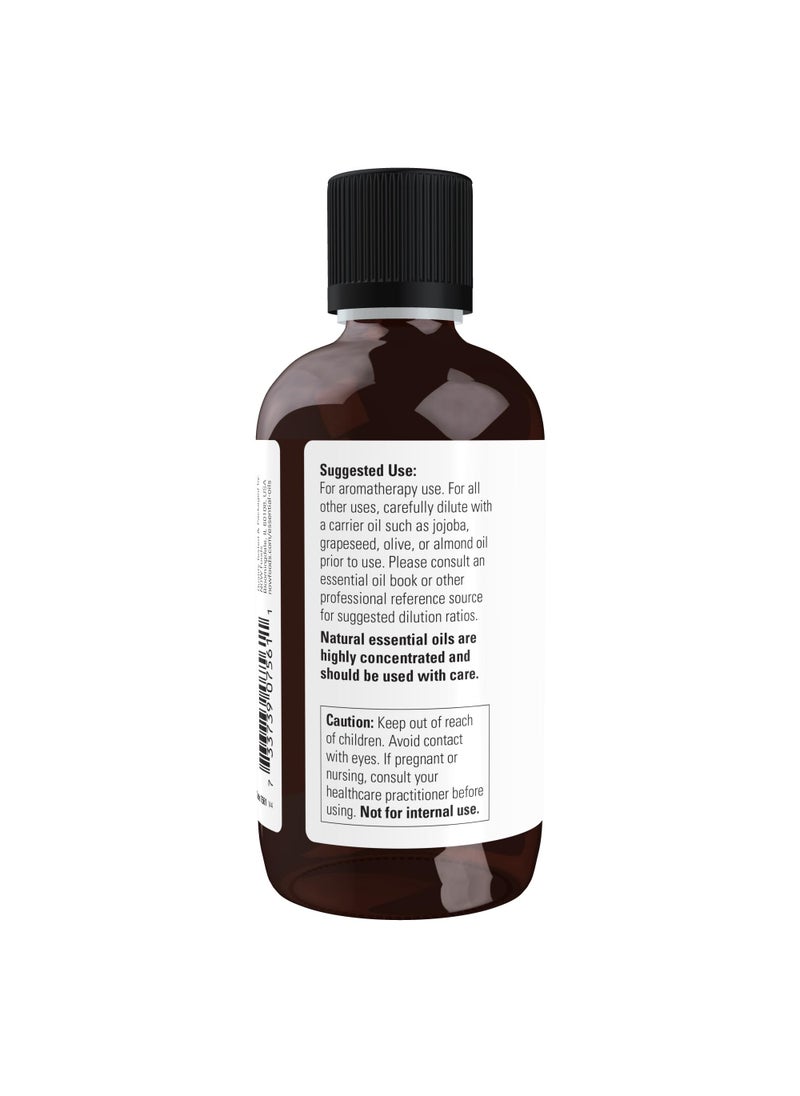 Now Foods NOW Foods Essential Oils, Lavender Oil, Soothing Aromatherapy Scent, Steam Distilled, 100% Pure, Vegan, Child Resistant Cap, 4-Ounce  - Image 2